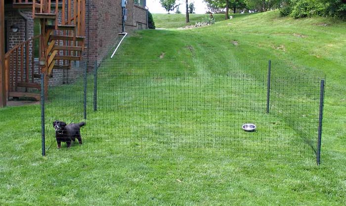 portable dog fence panels